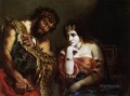 Cleopatra and the Peasant Romantic Eugene Delacroix
